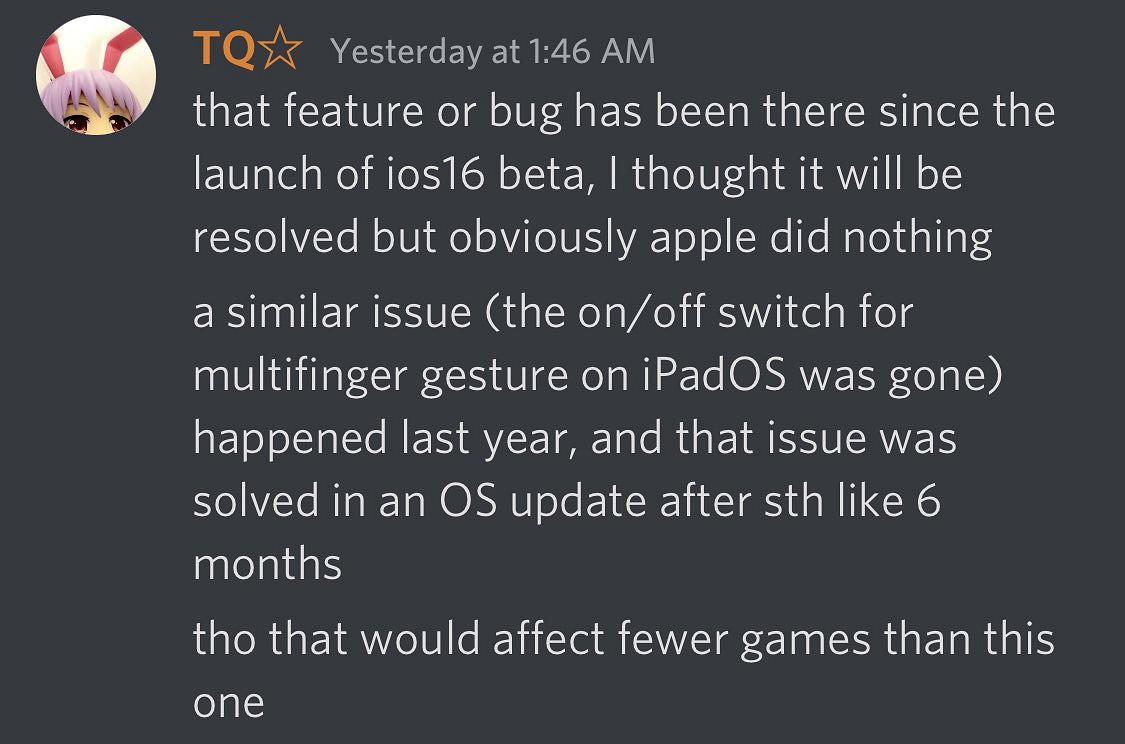 音遊玩家躺槍！iOS16更新導致多款音遊無法正常遊玩