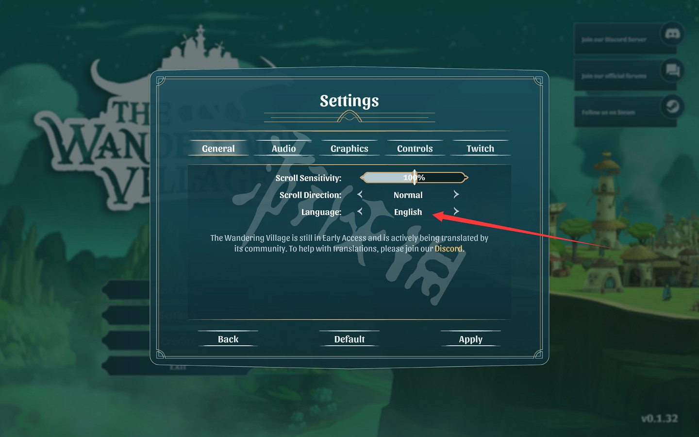 《漂泊牧歌》中文怎麽設定?遊戲中文設定方法介紹 《漂泊牧歌》中文怎麽設定?遊戲中文設定方法介紹