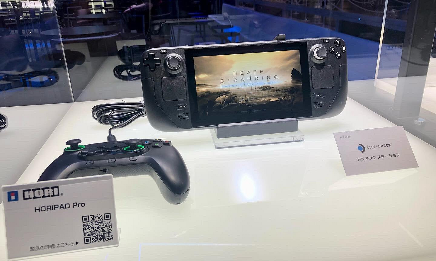 TGS22：小島秀夫曬現場照 用Steam Deck玩死亡擱淺!