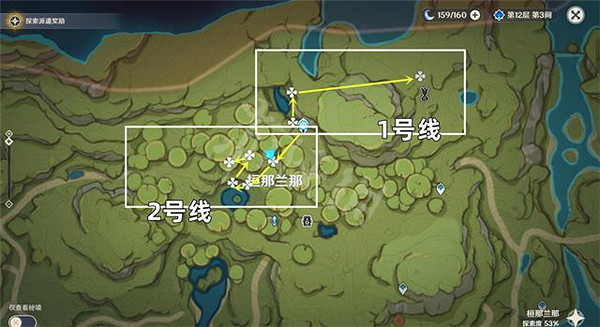 《原神》3.1帕蒂莎蘭最佳採集路線 3.1帕蒂莎快速採集路線 《原神》3.1帕蒂莎蘭最佳採集路線 3.1帕蒂莎快速採集路線