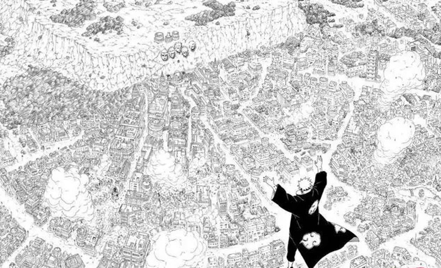 如果沒有他畫的背景,火影可能就變成了村頭打架 如果沒有他畫的背景,火影可能就變成了村頭打架