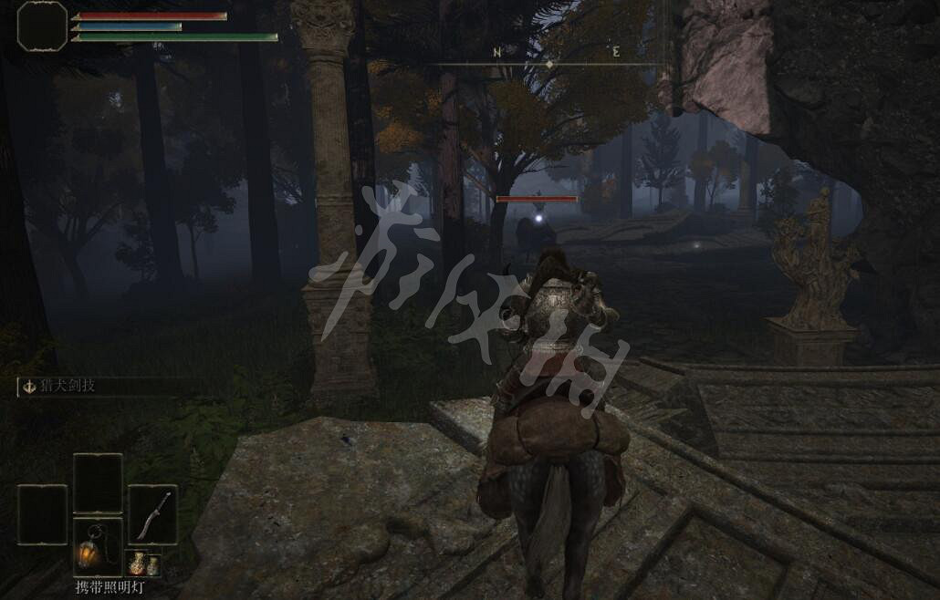 《艾爾登法環》黑夜騎兵劍刃戟在哪拿？黑夜騎兵劍刃戟位置分享
