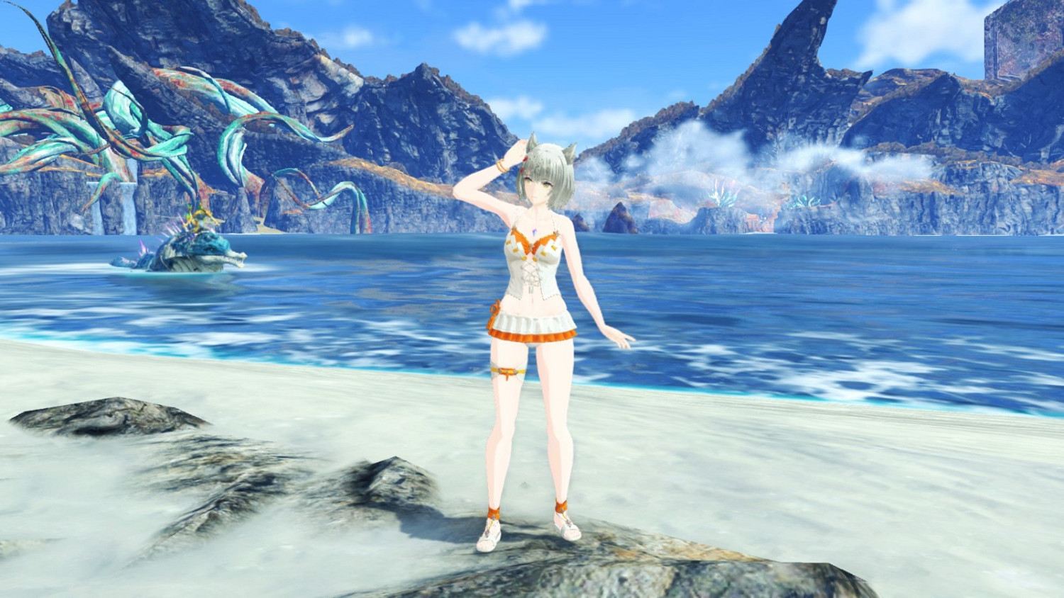 泳裝來啦！《異度神劍3》資料片季票第二彈新截圖