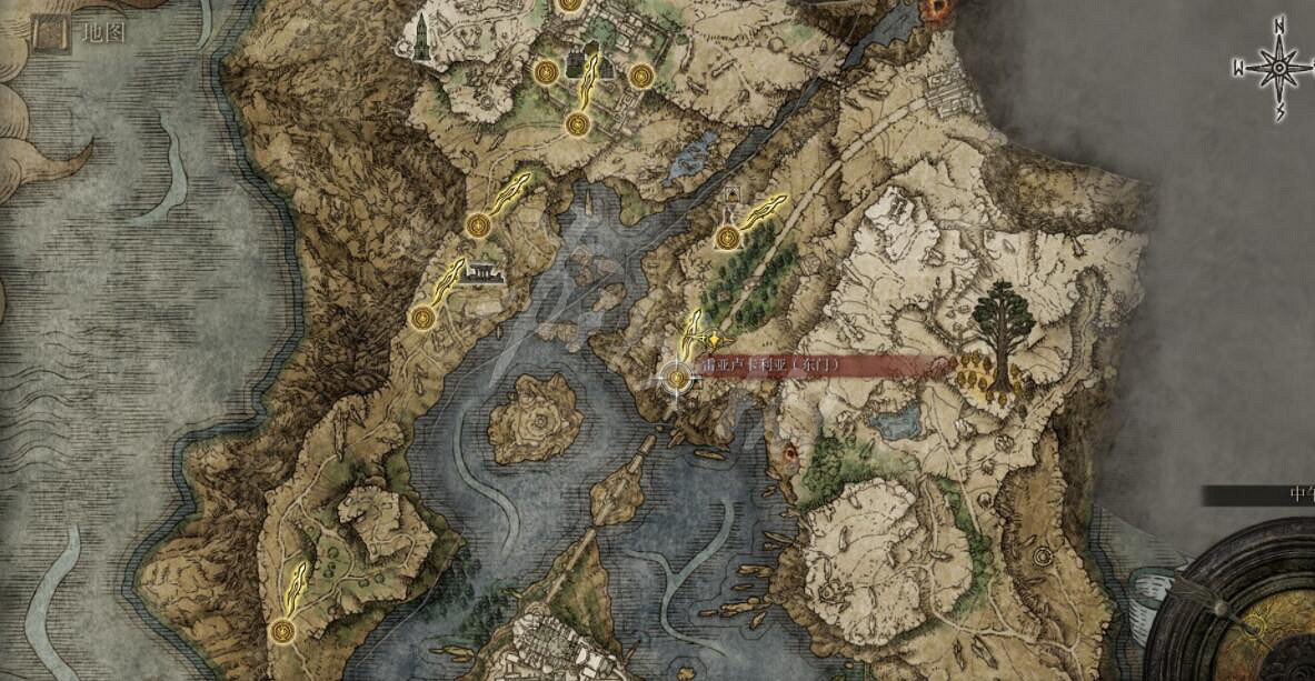 《艾爾登法環》黑夜騎兵劍刃戟在哪拿？黑夜騎兵劍刃戟位置分享