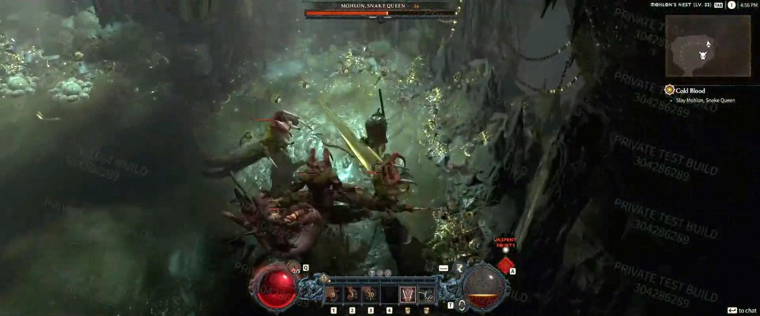 《暗黑破壞神4》新洩露影片 遊戲畫面和玩法展示