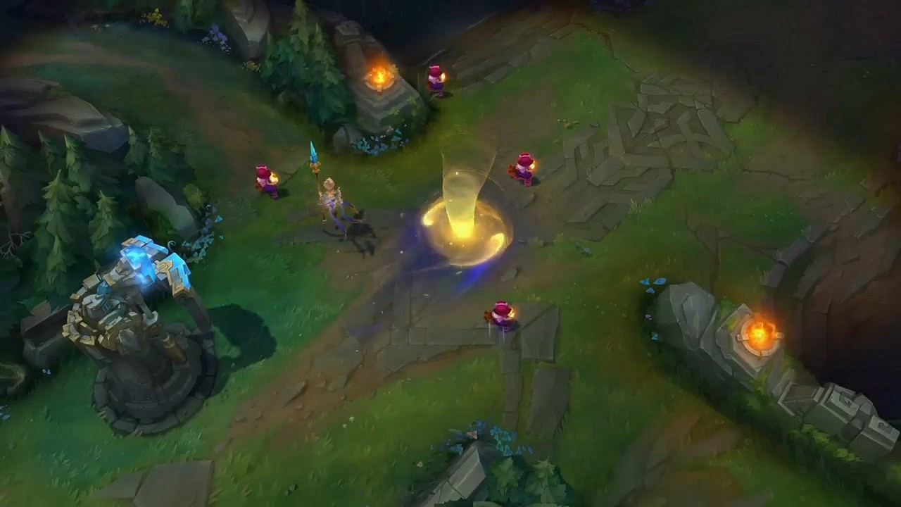 《英雄聯盟》風女技能特效更新預覽 女主播特效拉滿