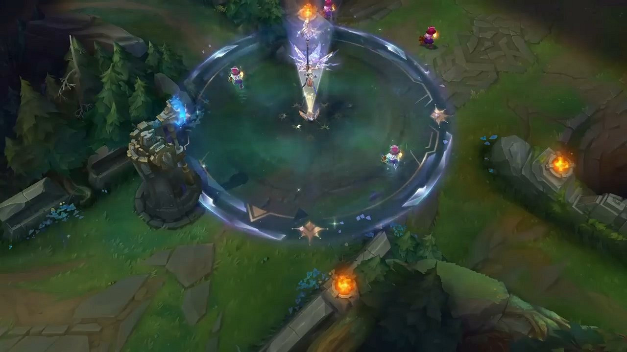 《英雄聯盟》風女技能特效更新預覽 女主播特效拉滿