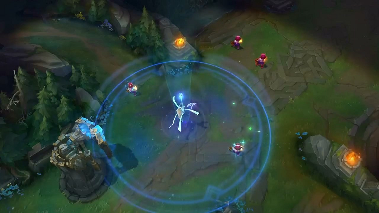 《英雄聯盟》風女技能特效更新預覽 女主播特效拉滿