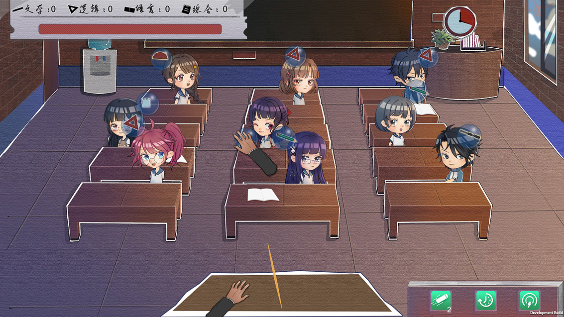 校園模擬養成《實習班主任》不同視角感受校園時光