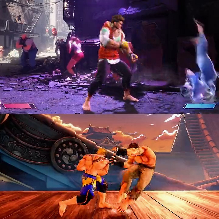 IGN《快打旋風6》角色對比首次亮相畫面 回憶撲面而來! IGN《快打旋風6》角色對比首次亮相畫面 回憶撲面而來!