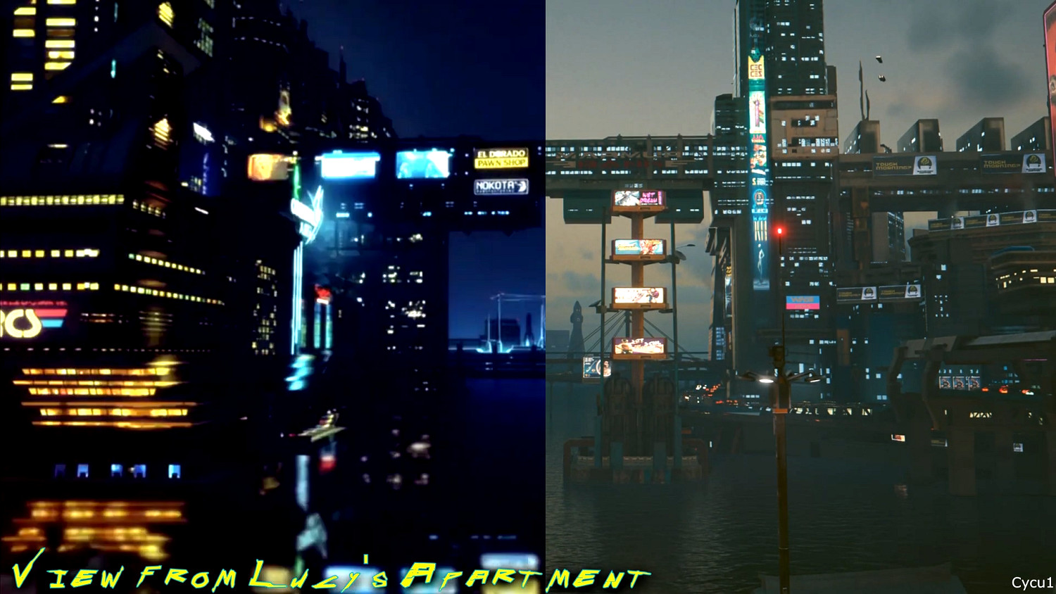 《電馭叛客2077》動畫&遊戲場景對比影片:完美還原! 《電馭叛客2077》動畫&遊戲場景對比影片:完美還原!