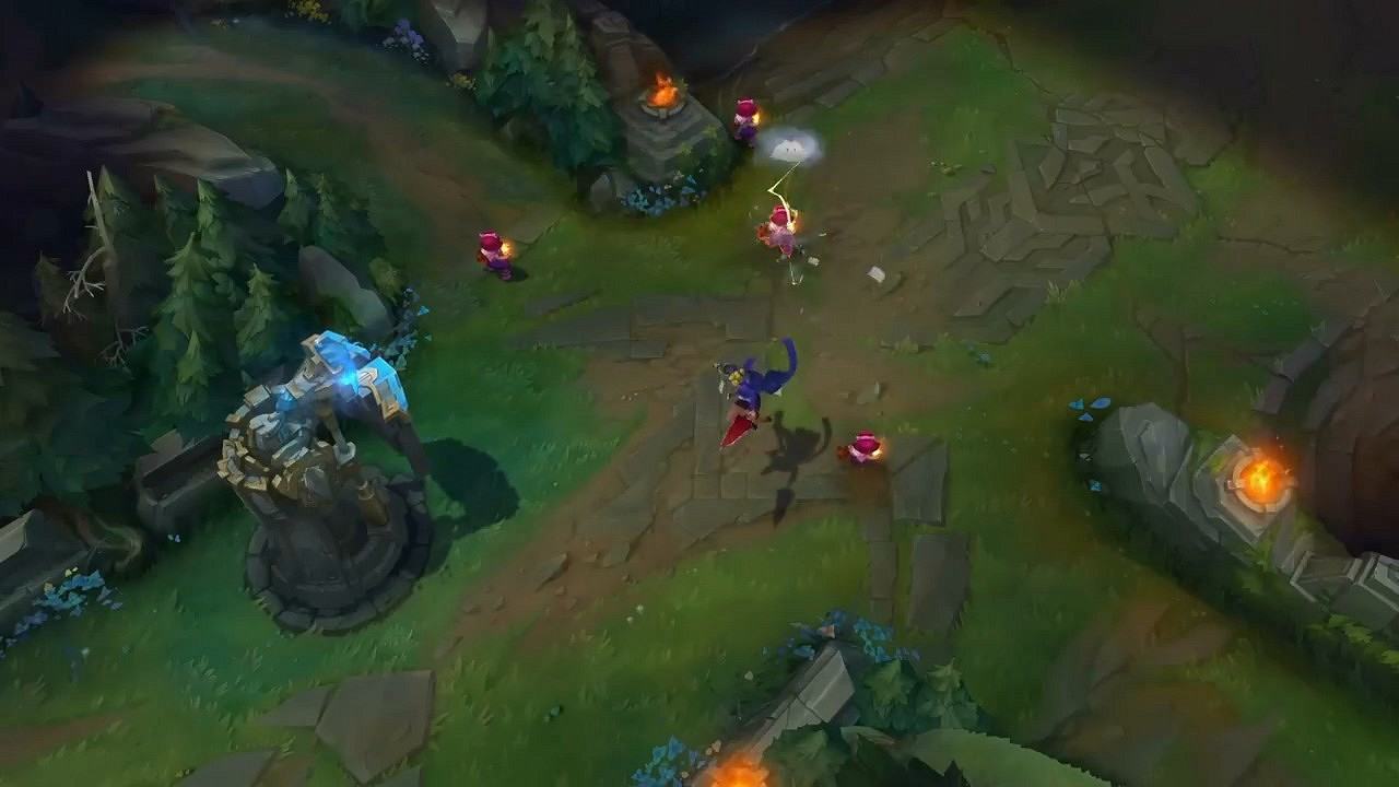 《英雄聯盟》風女技能特效更新預覽 女主播特效拉滿