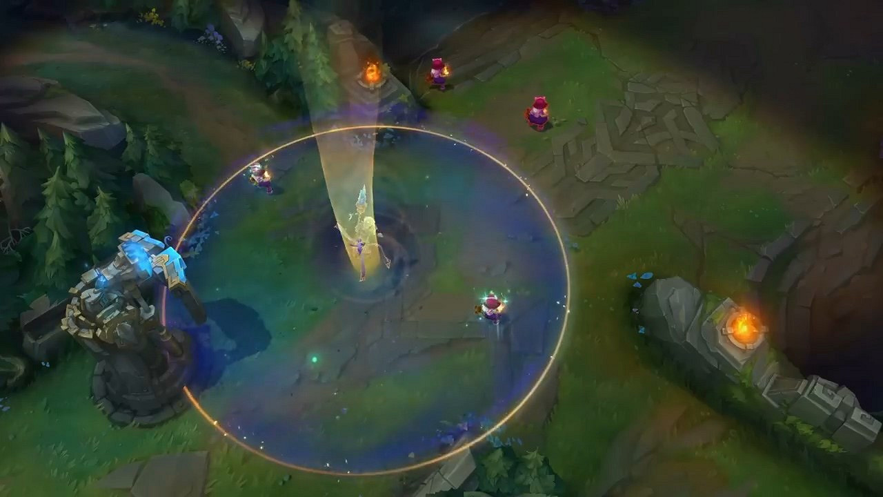 《英雄聯盟》風女技能特效更新預覽 女主播特效拉滿