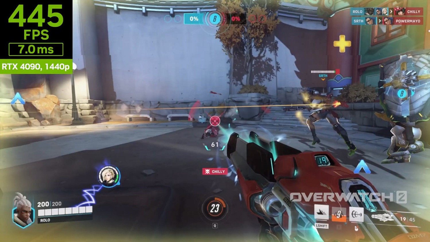 《鬥陣特攻：歸來》RTX4090展示 360+幀數絲滑流暢