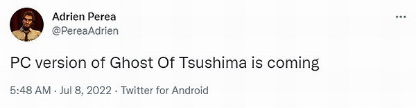 傳《對馬戰鬼》《最後生還者重製版》明年登陸PC 傳《對馬戰鬼》《最後生還者重製版》明年登陸PC