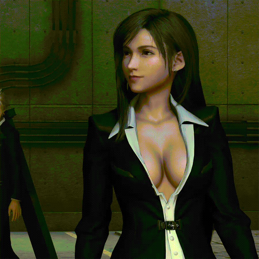 成熟性感風！《最終幻想7：重製版》蒂法西裝mod