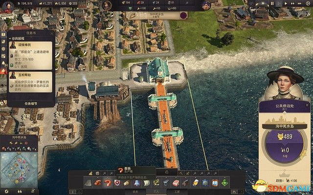 《美麗新世界1800》戰役攻略 戰役劇情流程及經營布局攻略