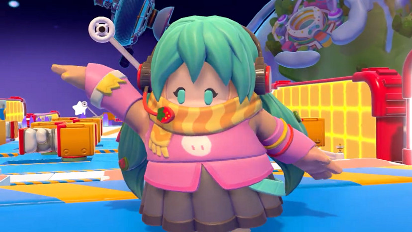 糖豆人 x 初音未來連動預告公開 9月22日上線 糖豆人 x 初音未來連動預告公開 9月22日上線