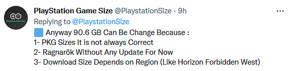 《戰神:諸神黃昏》PS4檔案大小曝光 前作的兩倍左右! 《戰神:諸神黃昏》PS4檔案大小曝光 前作的兩倍左右!