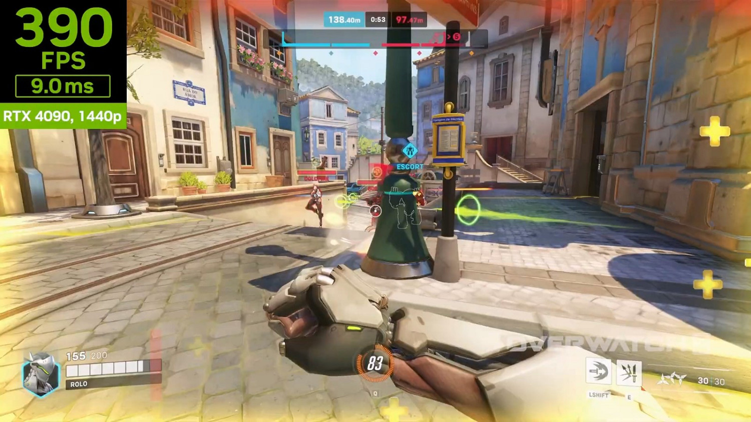 《鬥陣特攻：歸來》RTX4090展示 360+幀數絲滑流暢