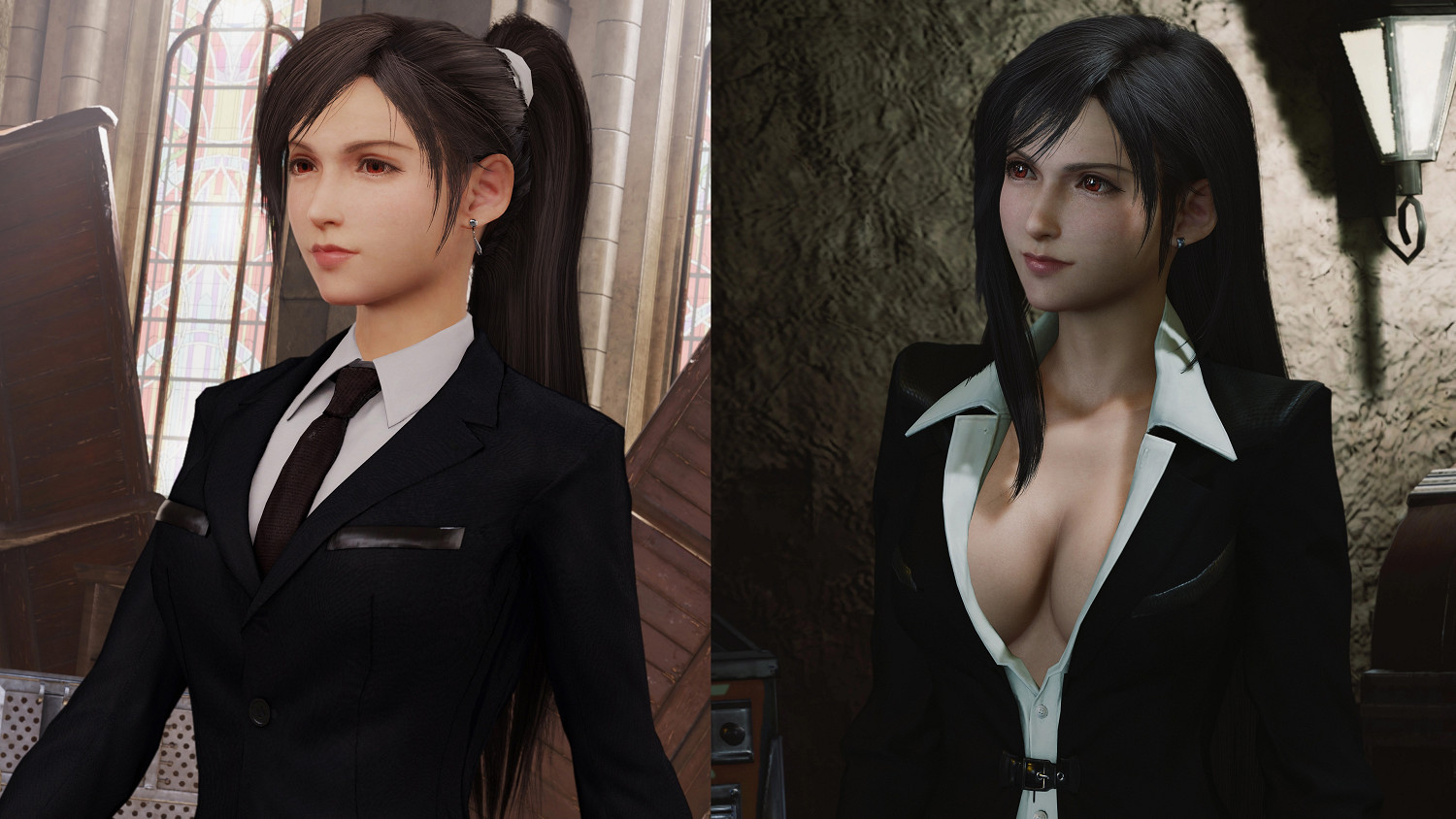 成熟性感風!《最終幻想7:重製版》蒂法西裝mod 成熟性感風!《最終幻想7:重製版》蒂法西裝mod