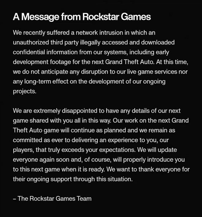 GTA6遭泄露之後 FBI盯上了這群駭客 GTA6遭泄露之後 FBI盯上了這群駭客
