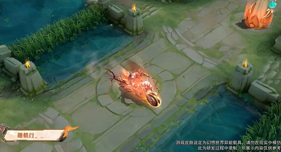 《王者榮耀》關羽騎摩托皮膚優化:戴頭盔 雙手騎車 《王者榮耀》關羽騎摩托皮膚優化:戴頭盔 雙手騎車