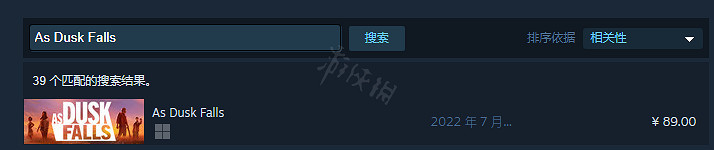《暮色降臨》Steam叫什麽?遊戲Steam名字介紹 《暮色降臨》Steam叫什麽?遊戲Steam名字介紹