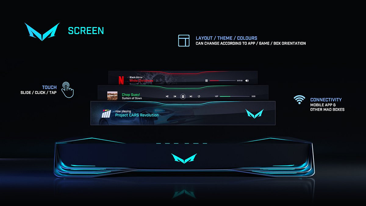 《賽車計劃》工作室的新主機Mad Box又雙叒改設計了