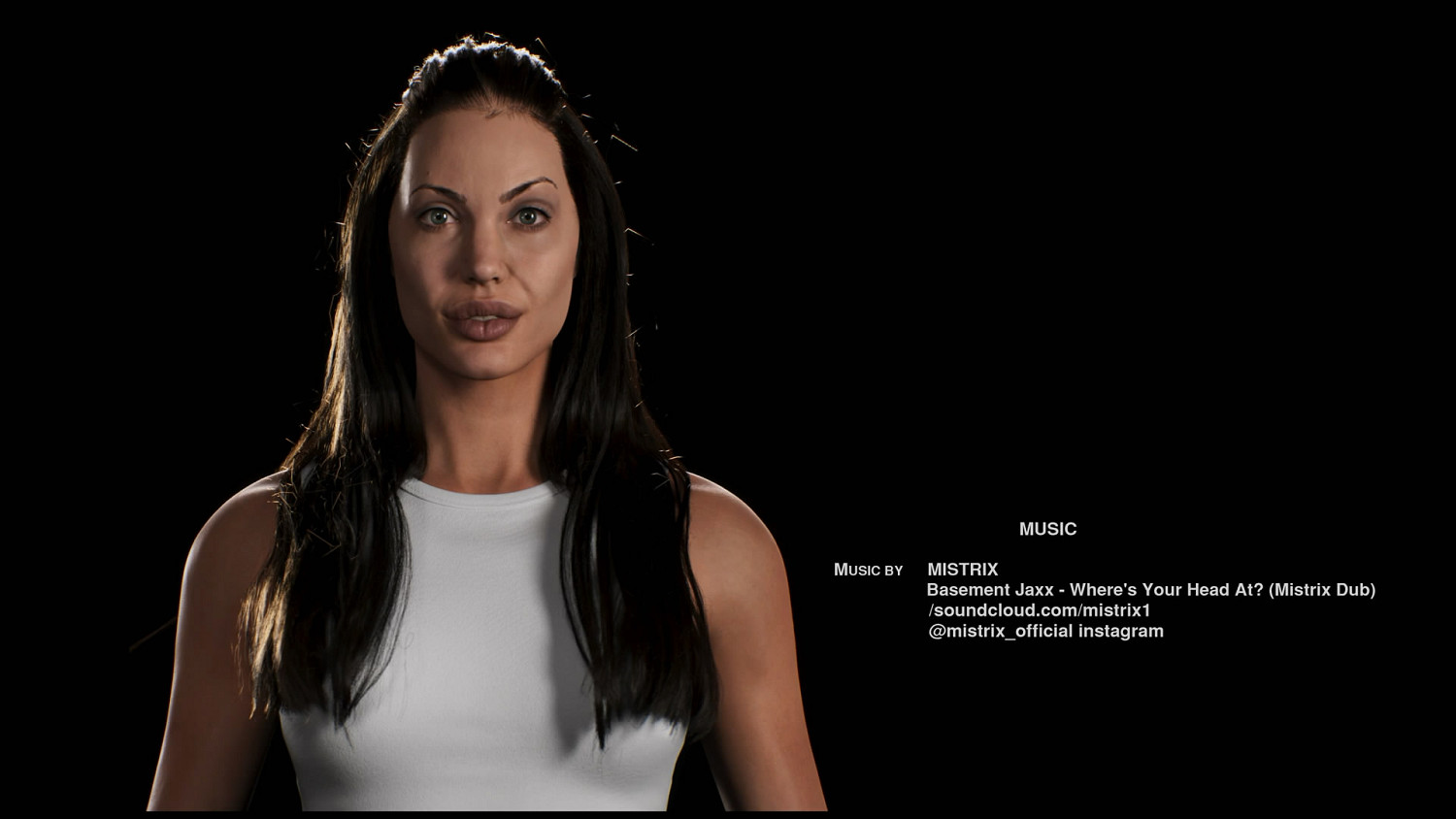 安吉麗娜·朱莉?藝術家虛幻5製作《古墓奇兵》勞拉 安吉麗娜·朱莉?藝術家虛幻5製作《古墓奇兵》勞拉