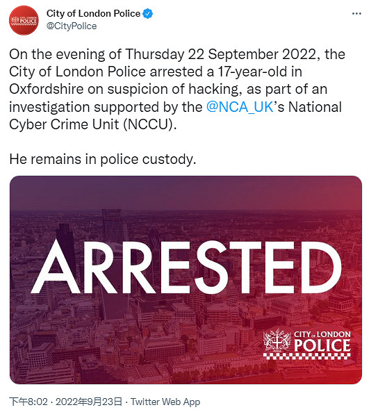 傳聞:泄露《GTA6》駭客已被倫敦市警方逮捕 正在拘留 傳聞:泄露《GTA6》駭客已被倫敦市警方逮捕 正在拘留