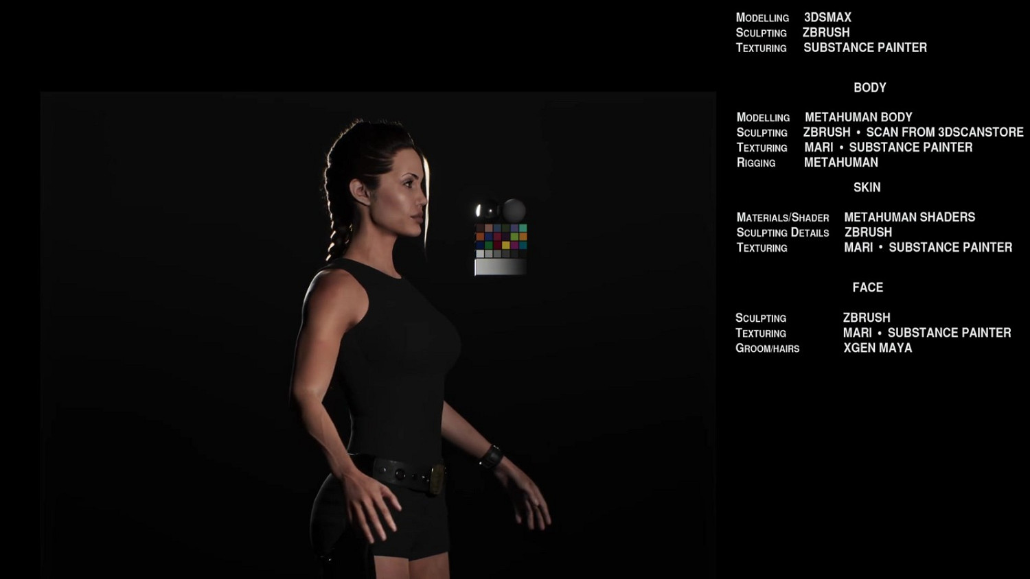 虛幻5朱莉版《古墓奇兵》電影人物模型展示 虛幻5朱莉版《古墓奇兵》電影人物模型展示