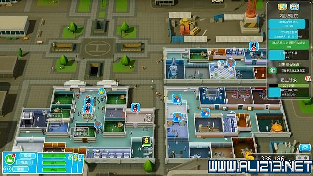 《雙點醫院》入門指南+系統詳解+3星過關技巧圖文攻略 怎麽三星？【完結】