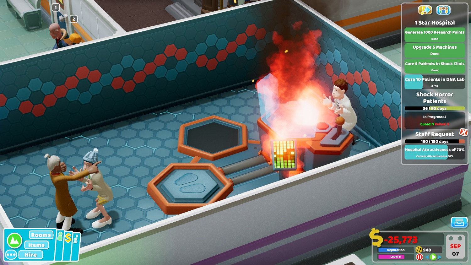 《雙點醫院》通關方法介紹 實用小技巧說明 《雙點醫院》通關方法介紹 實用小技巧說明