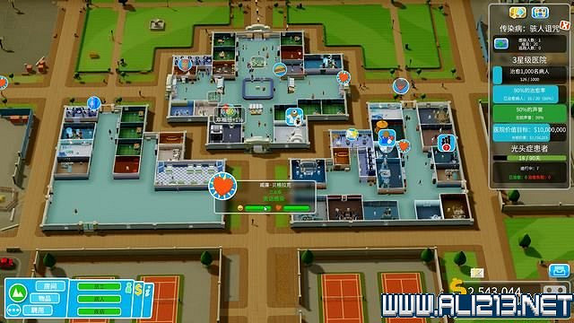 《雙點醫院》入門指南+系統詳解+3星過關技巧圖文攻略 怎麽三星？【完結】