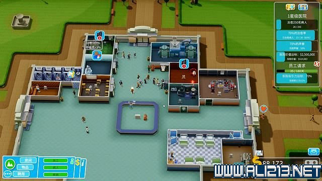 《雙點醫院》入門指南+系統詳解+3星過關技巧圖文攻略 怎麽三星？【完結】