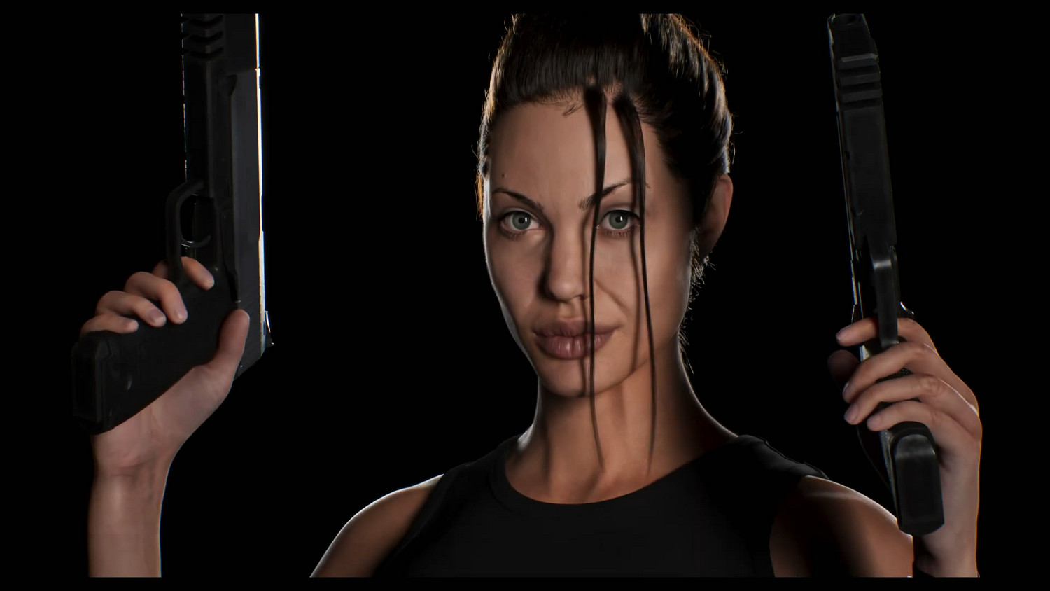 安吉麗娜·朱莉?藝術家虛幻5製作《古墓奇兵》勞拉 安吉麗娜·朱莉?藝術家虛幻5製作《古墓奇兵》勞拉