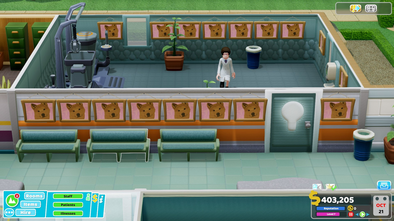 《雙點醫院》房間名望有什麽用 房間規劃及布置思路分析 《雙點醫院》房間名望有什麽用 房間規劃及布置思路分析