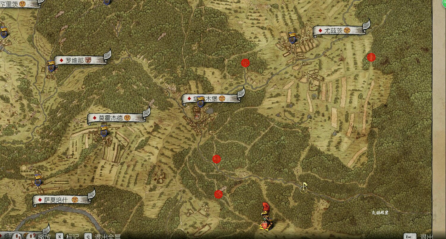 《天國降臨: 救贖》部分強盜刷新點地圖分享 強盜營地在哪? 《天國降臨: 救贖》部分強盜刷新點地圖分享 強盜營地在哪?