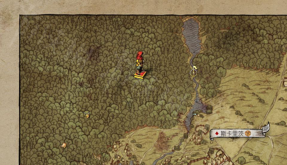 《天國降臨: 救贖》預購版五個藏寶圖位置圖鑒