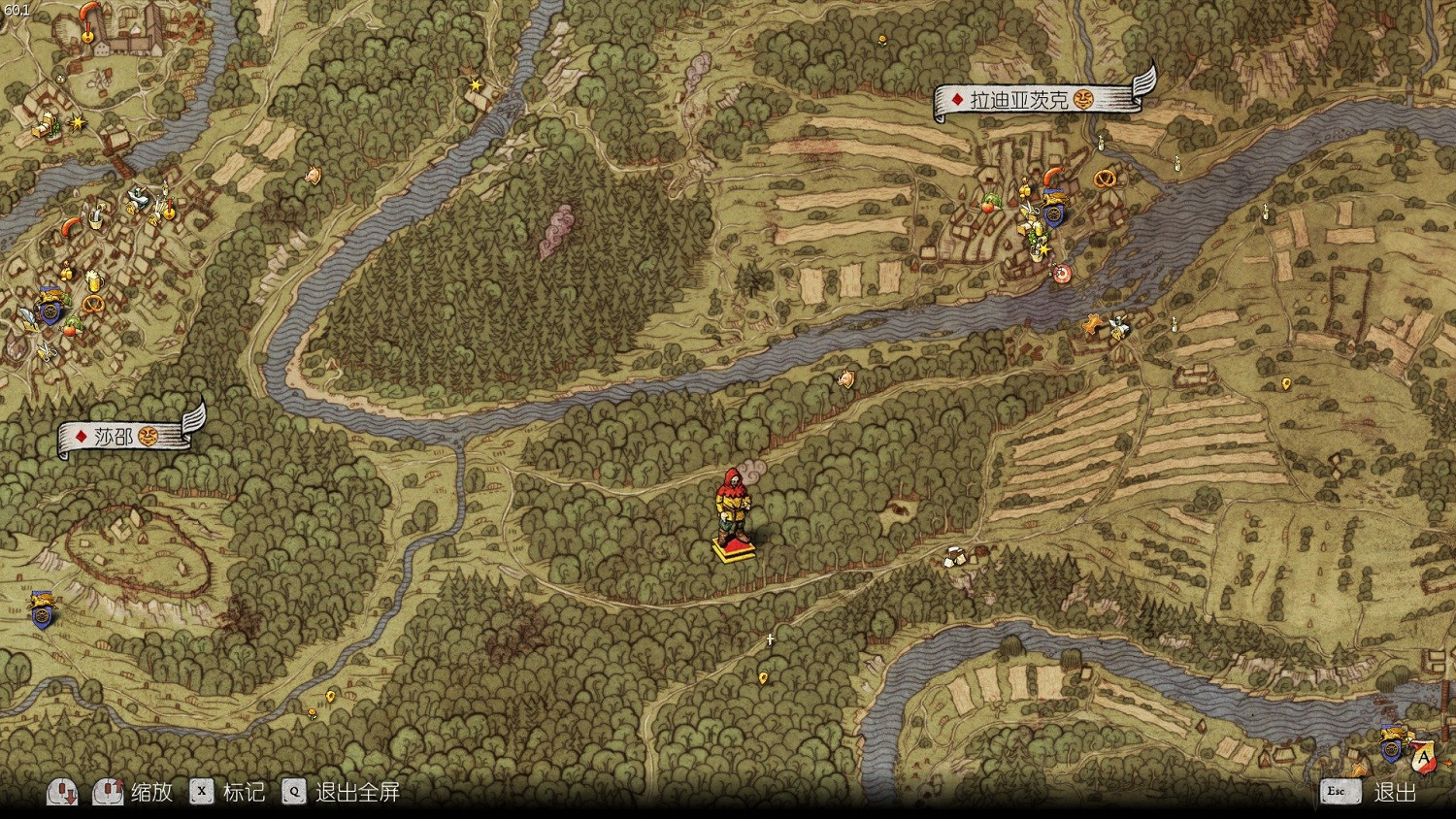 《天國降臨: 救贖》全地圖匯總 藏寶圖+古地圖位置及獎勵內容大全 《天國降臨: 救贖》全地圖匯總 藏寶圖+古地圖位置及獎勵內容大全