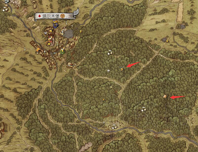 《天國降臨: 救贖》狩獵地點位置圖解分享 在哪裡狩獵好？