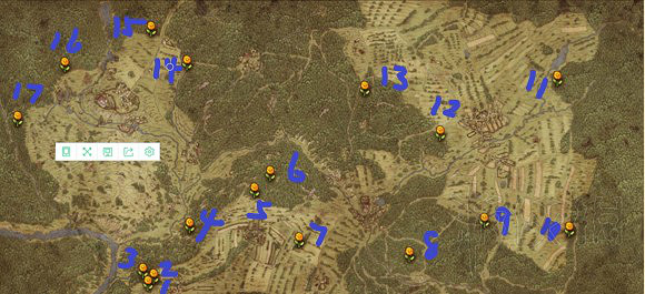 《天國降臨: 救贖》治療草藥哪裡找？全園林草藥分布圖覽分享