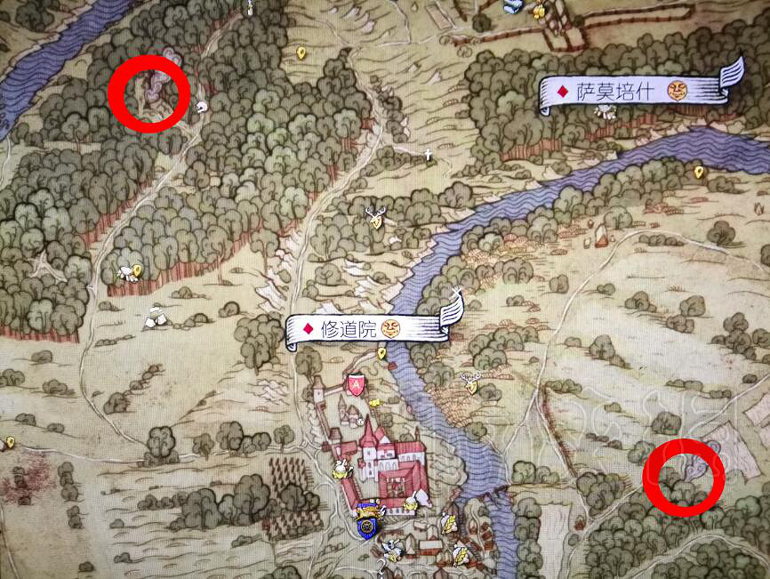 《天國降臨: 救贖》部分強盜據點地圖示注 強盜據點在哪? 《天國降臨: 救贖》部分強盜據點地圖示注 強盜據點在哪?