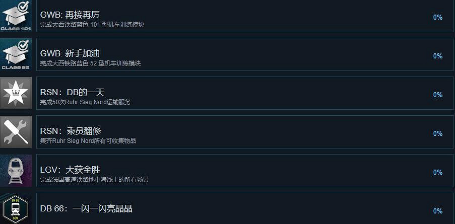 《模擬火車世界3》成就大全 成就怎麽做? 《模擬火車世界3》成就大全 成就怎麽做?