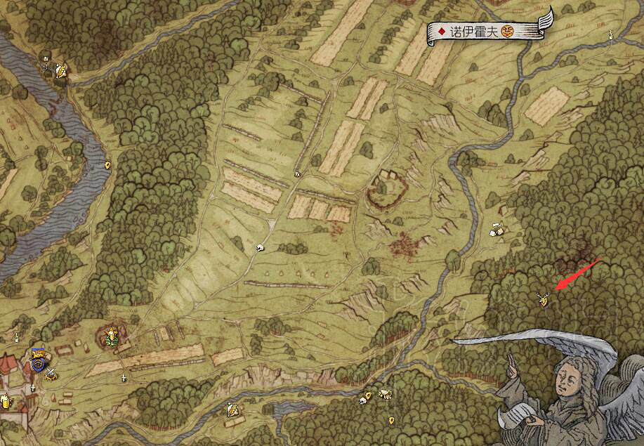 《天國降臨: 救贖》狩獵地點位置圖解分享 在哪裡狩獵好？