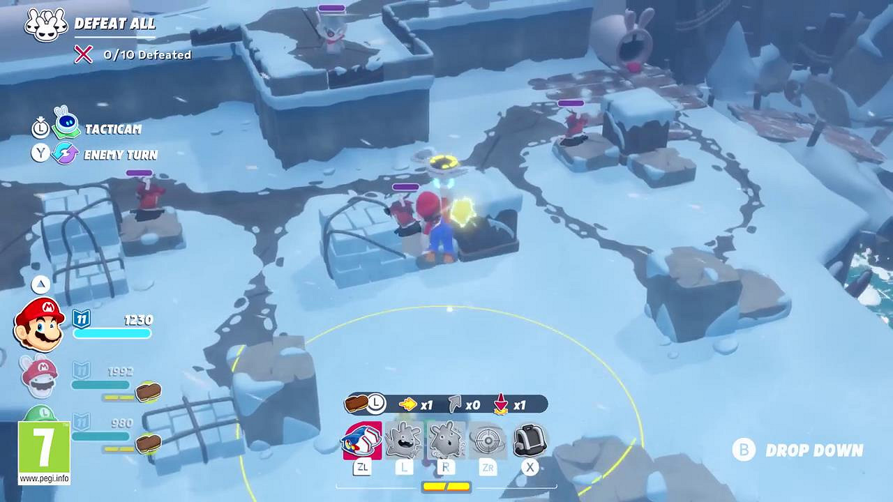 《瑪利歐瘋兔 星耀之願》新展示公布 戰鬥效果展示! 《瑪利歐瘋兔 星耀之願》新展示公布 戰鬥效果展示!