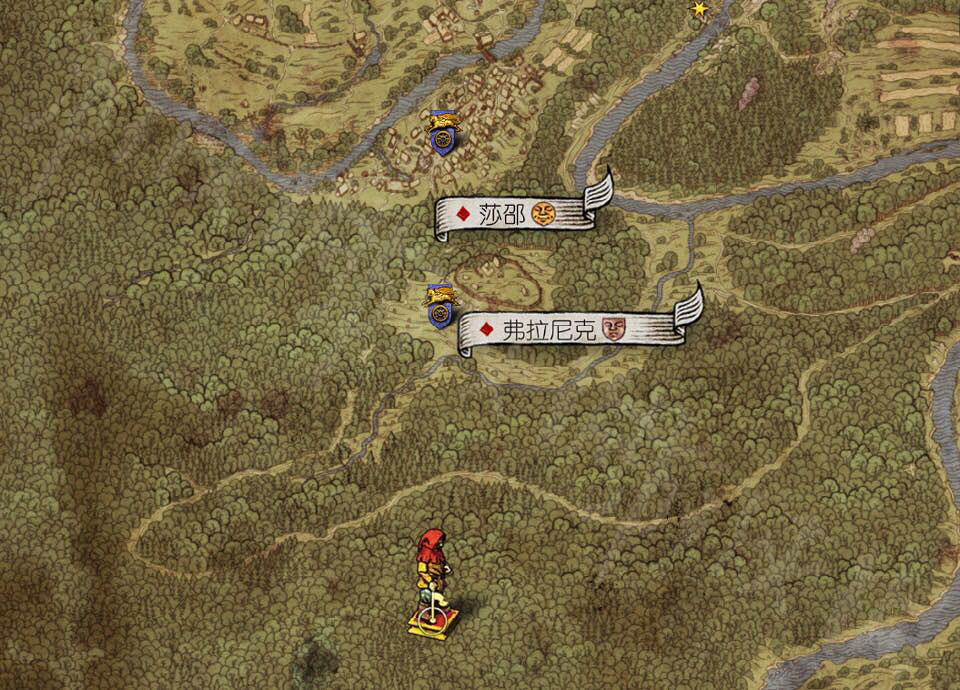 《天國降臨: 救贖》預購版五個藏寶圖位置圖鑒