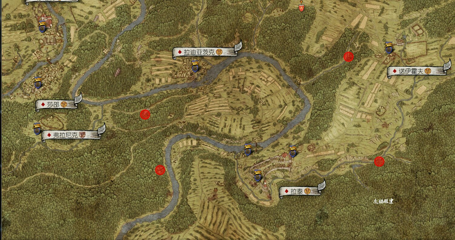 《天國降臨: 救贖》部分強盜刷新點地圖分享 強盜營地在哪? 《天國降臨: 救贖》部分強盜刷新點地圖分享 強盜營地在哪?