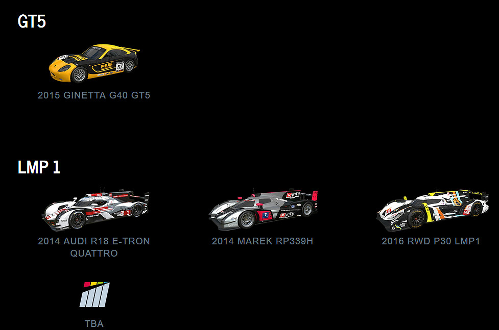 《賽車計劃2》全180輛車型圖鑒匯總